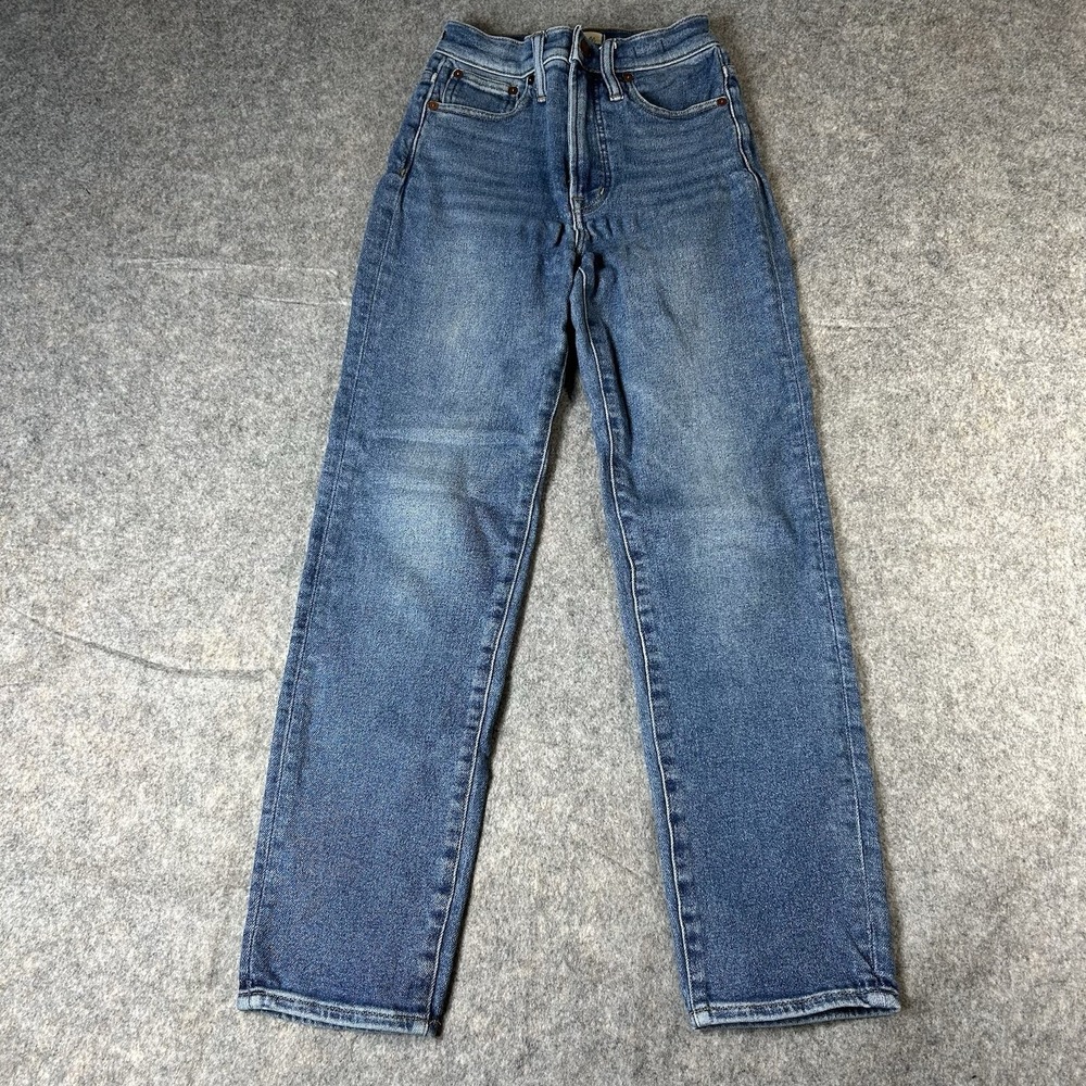 Madewell Jeans Womens 23 The Perfect Vintage Jean Medium Wash Denim Flaw